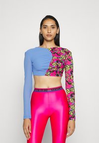 Versace Jeans Couture - GEORGETTE POP  - Bluză cu mânecă lungă - hot pink Imagine miniatură 1