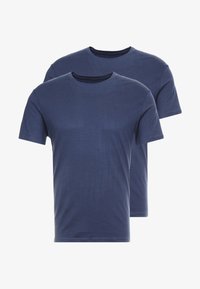 Unselected, dark blue