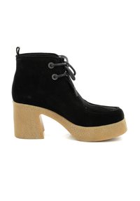 Kickers CUIR KICK CLAIRE - Boots à talons - noir