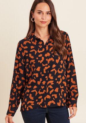 LANGARM - Camicia - marron cognac