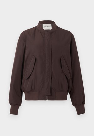 CLOSED, JACKET - Bomberjacke - mahagony brown