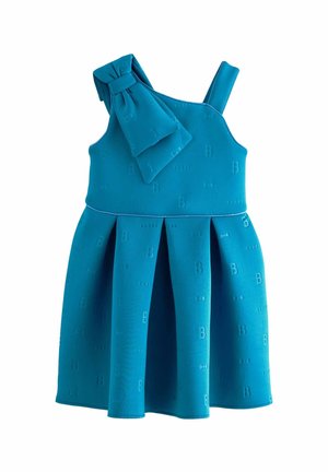 Koktailové šaty/večierkové šaty - teal blue