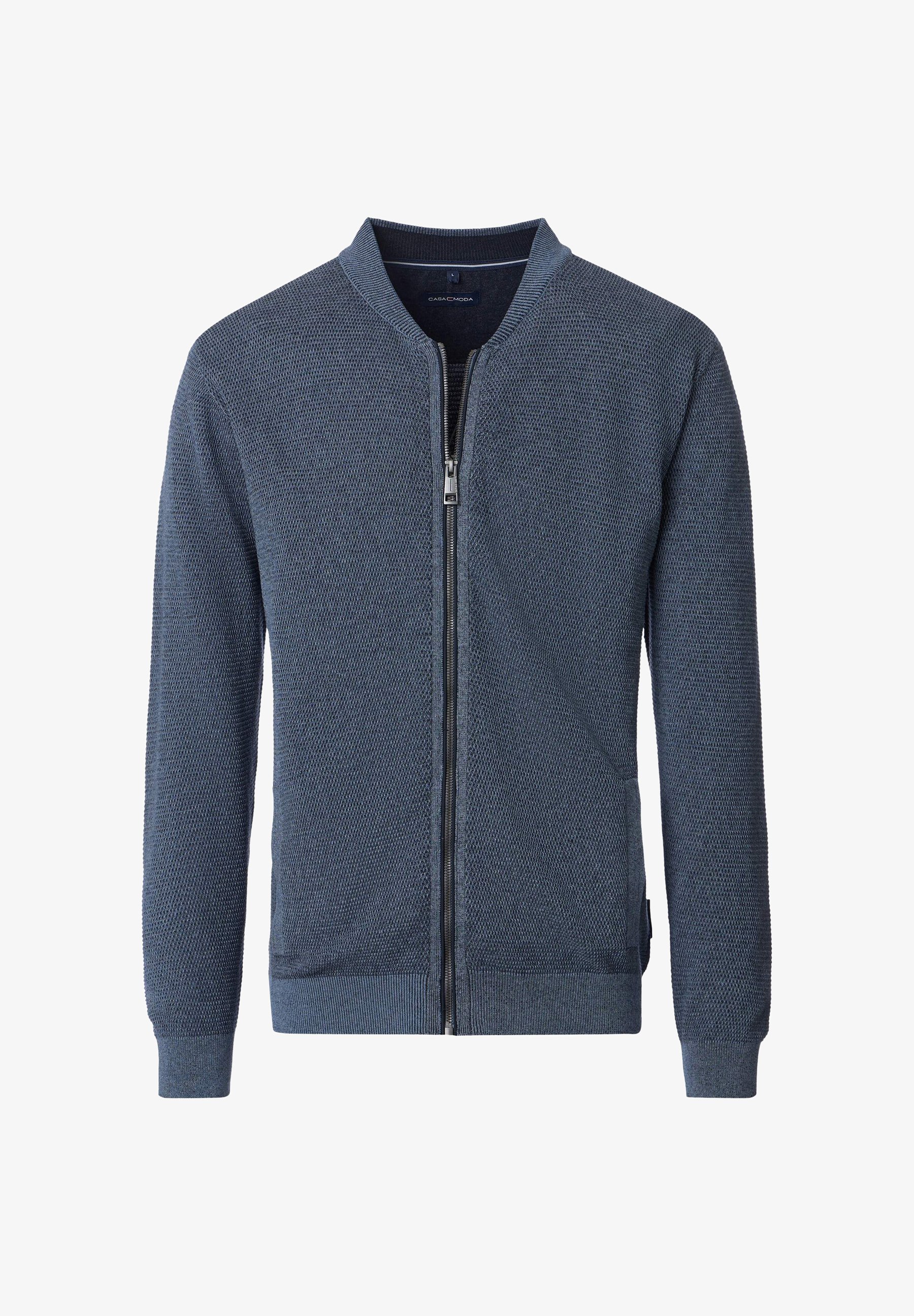CASAMODA BASIC Strickjacke blau - Main Image