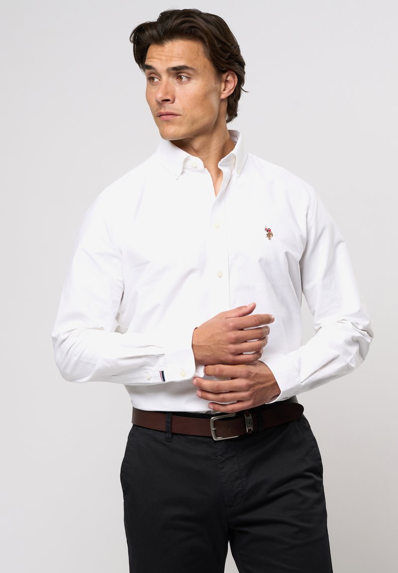 U.S. Polo Assn. - ARMIN  - Vapaa-ajan kauluspaita - white, Suurenna