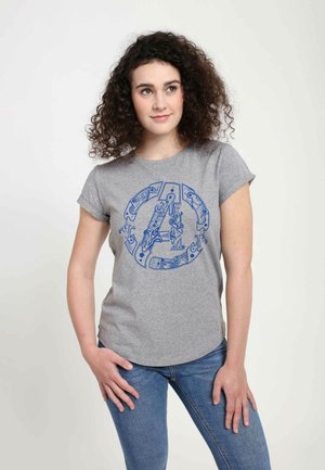 AVENGERS CLASSIC AVENGER HILT - Print T-shirt - melange grey