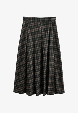Next, TAILORED KILT - Tubenederdele - black brown check