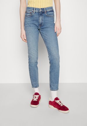 ANKLE-SKINNY - Oprijete (skinny) kavbojke - antares wash