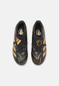 adidas Performance PREDATOR LEAGUE FT FG UNISEX - Botines de fútbol para terreno firme - core black/gold metallic