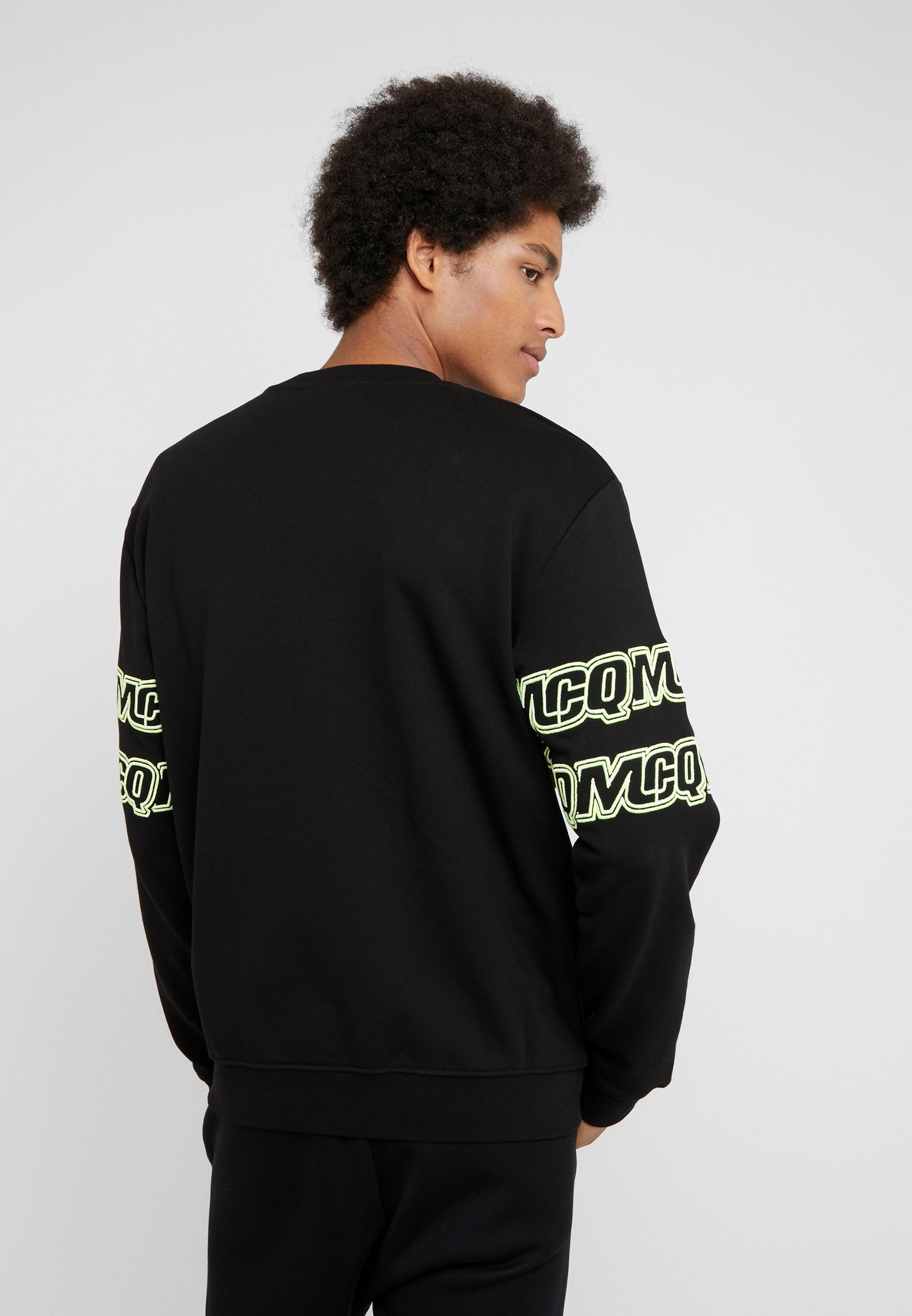McQ Alexander McQueen CLEAN CREW NECK Sweatshirt darkest McQ Alexander McQueen CREW NECK - Sweatshirt - darkest black