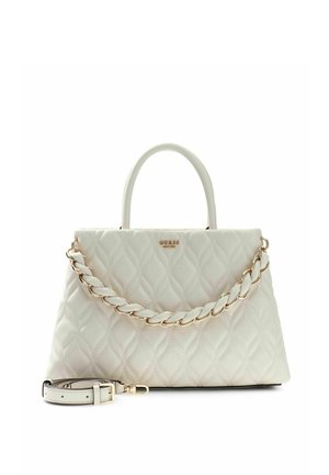 Guess, MAXINE GIRLFRIEND SATCHEL - Sac à main - cream white