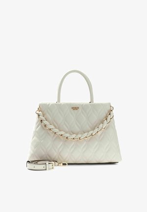 Guess, MAXINE GIRLFRIEND SATCHEL - Sac à main - cream white
