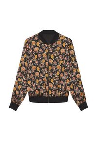 ESTAMPADA HASTA LA CADERA DE MANGA LARGA MANGAS PUÑO Y BAJO  - Chaquetas bomber - black