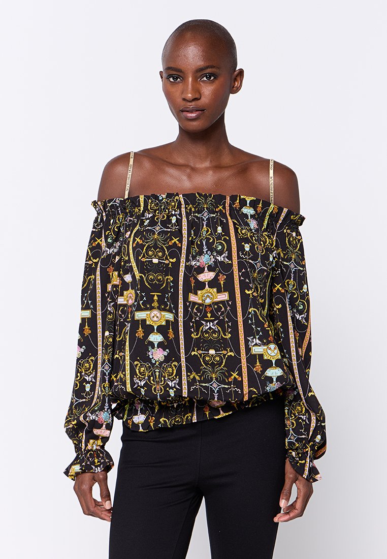 Versace Jeans Couture Blouse zwart Versace Jeans Couture Blouse zwart