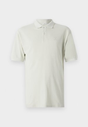 CLOSED SHORT SLEEVE - Polo - lime beige