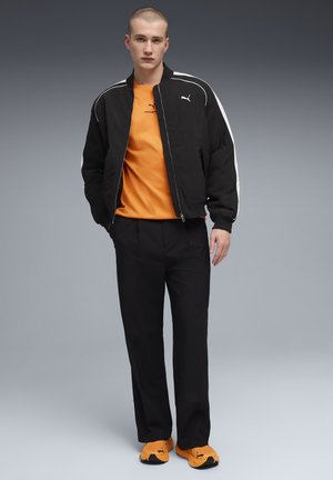 Puma, MCLAREN SMALL LOGO TEE - Tricou cu imprimeu - papaya