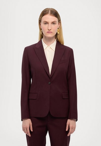 Filippa K SASHA COOL  - Blazer - burgundy