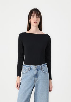 Crop Wide Leg Jean - Jean boyfriend - light blue denim