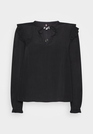 Bluse - black