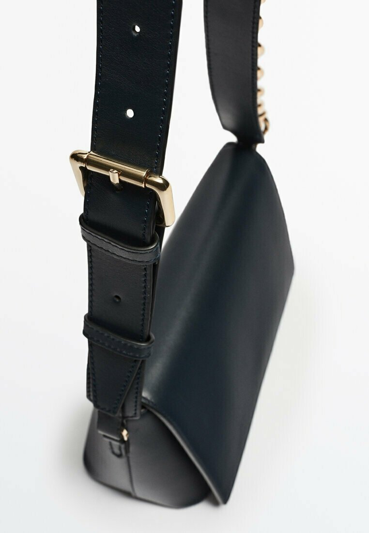 Damen Handtaschen | Massimo Dutti STUDIO LEATHER BUCKET BAG Umhängetasche dark blue/dunkelblau - CT30605 Damen Handtaschen | Massimo Dutti STUDIO LEATHER BUCKET BAG Umhängetasche dark blue/dunkelblau - CT30605