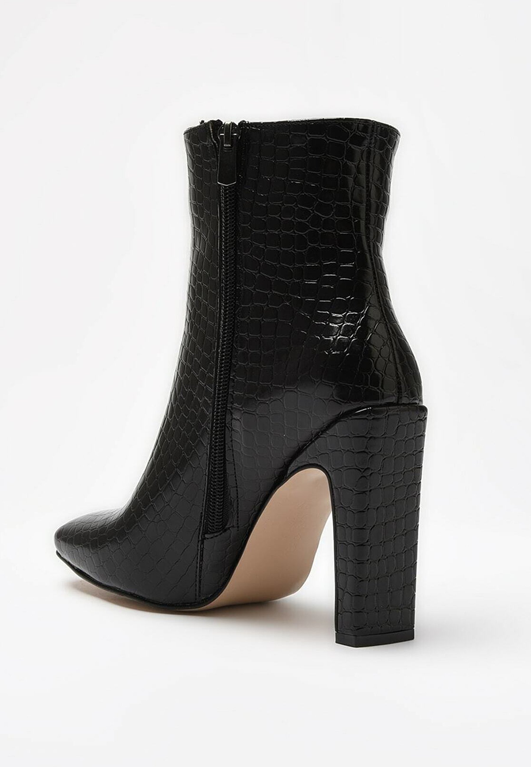 Trendyol PARENT - Enkellaarsjes met hoge hak - black/Zwart - Zalando.nl