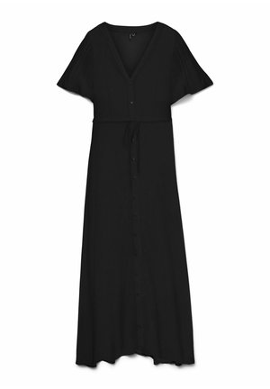 Vero Moda KLEID VMALBA MIDIKLEID - Rochie tip cămașă - black