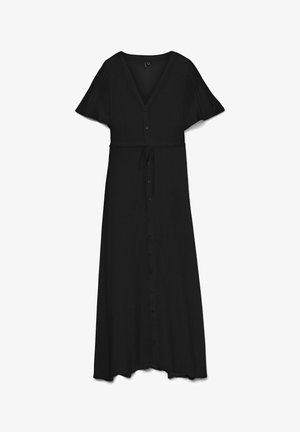 Vero Moda KLEID VMALBA MIDIKLEID - Rochie tip cămașă - black