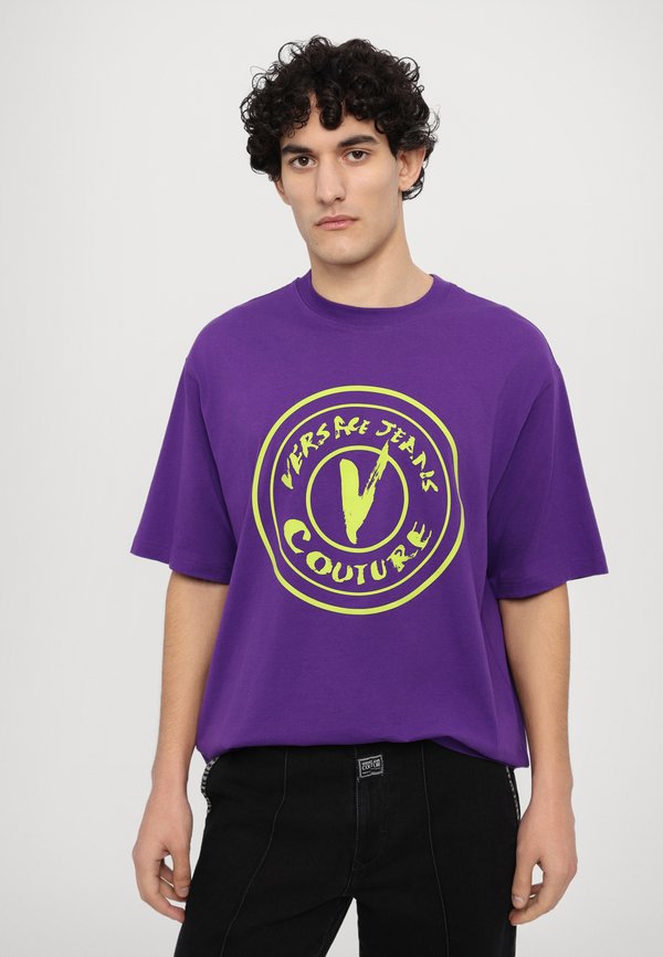 Print T-shirt - iris purple4