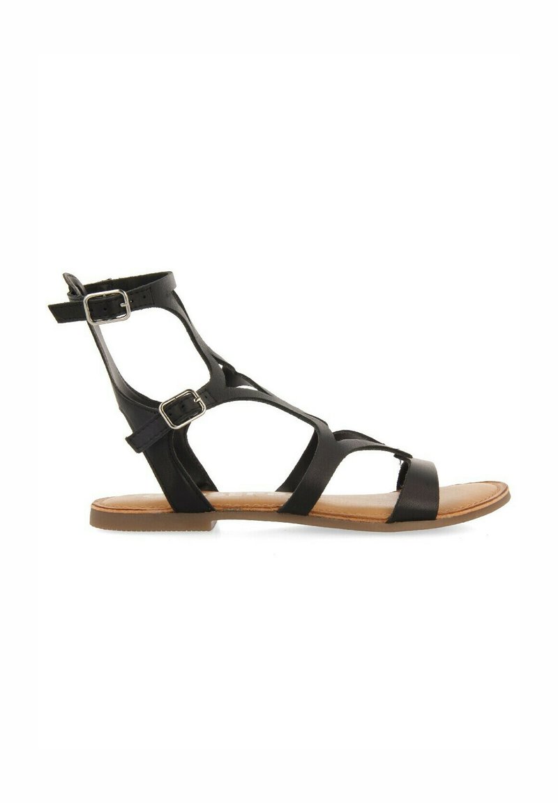 Gioseppo ESTILO ROMANAS TOPOJE - Sandalias tobilleras - black/negro - Zalando.es