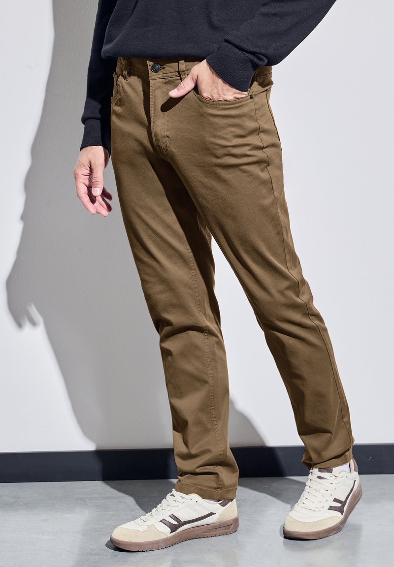 Pantalon Femme Large Beige – Marks & Spencer, Taille 18, Coton