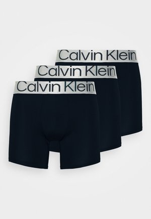 BOXER BRIEF 3 PACK CKR STEEL MICRO - Boxerbriefs - black