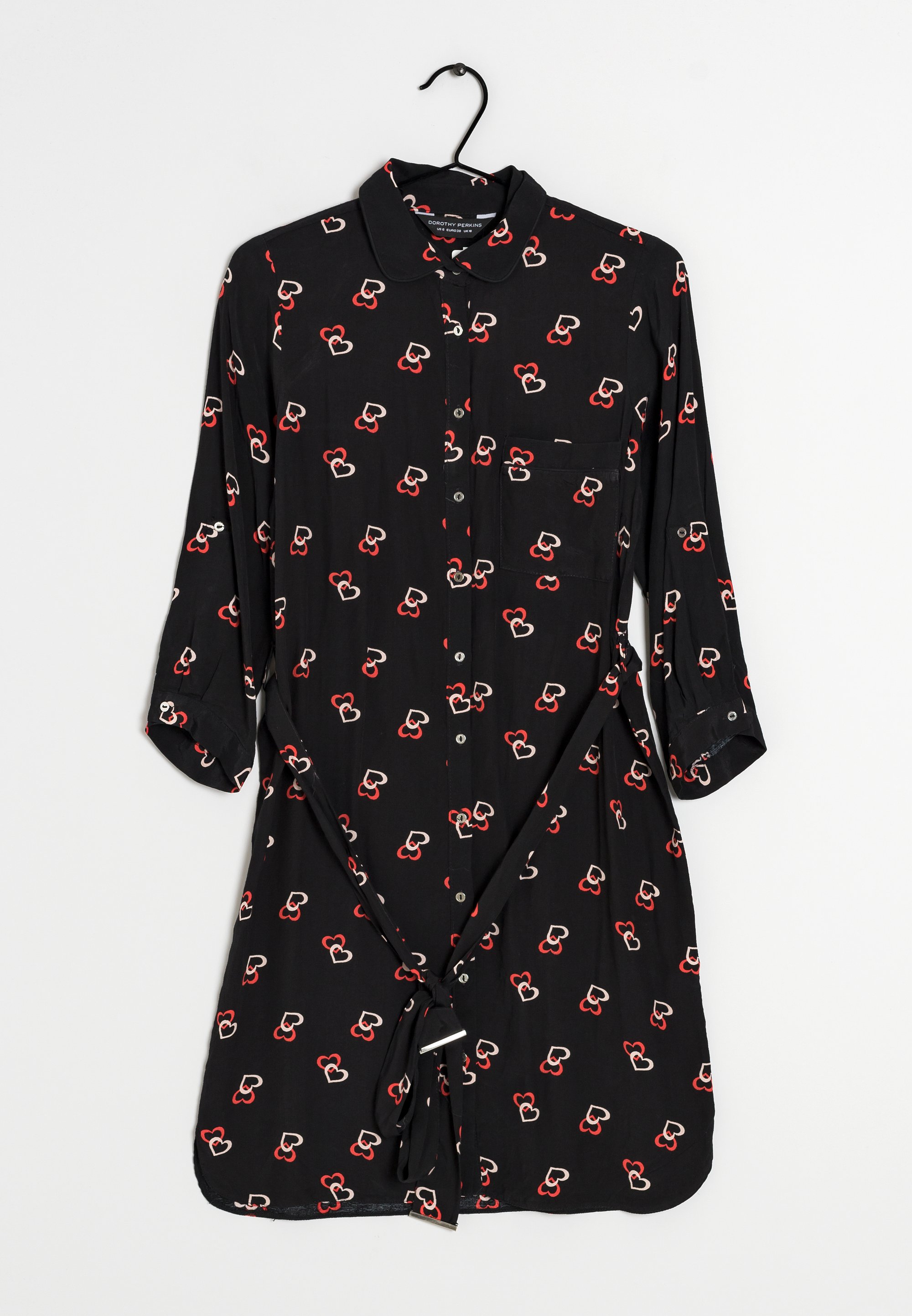 dorothy perkins shirt dress Blue Dorothy Perkins Animal Midi Shirt Dress