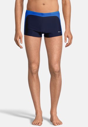 KASTEN-SQUARE LEG SIDE FLASH - Swimming trunks - marine blau
