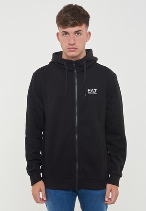 Felpa con cappuccio - black