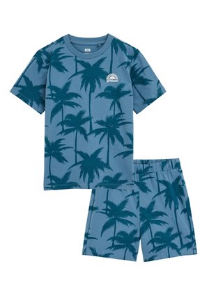 SET - Nachtwäsche Set - blue