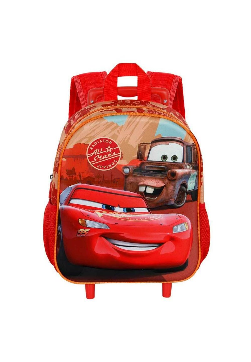 Disney Cars 3 Speed-Mochila Pequeña HS FAN, Rojo