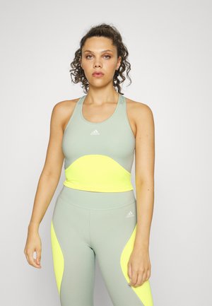 Top - linen green/beam yellow