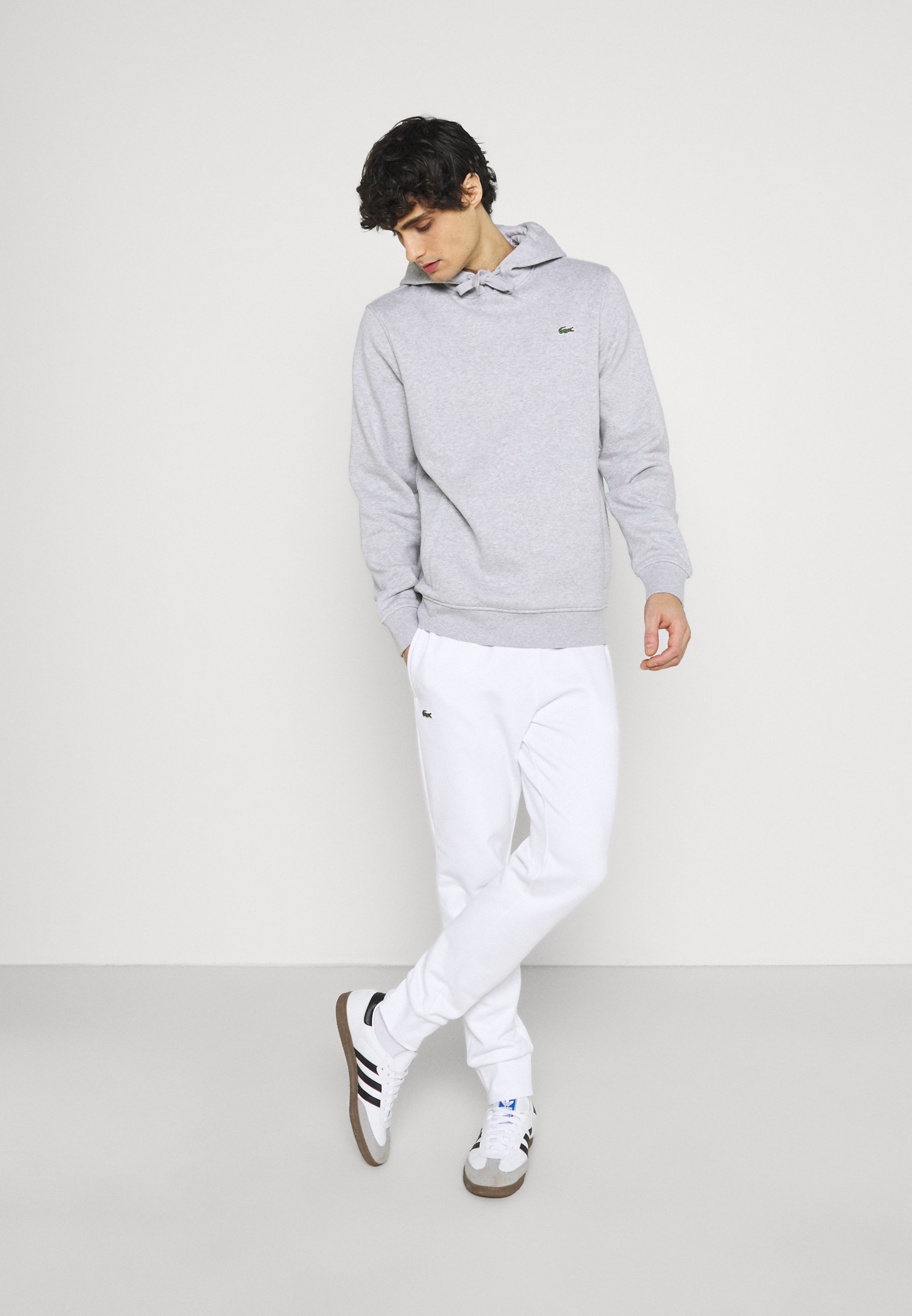 Lacoste Tracksuit bottoms - white 