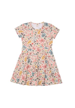 Walkiddy, MINI FLOWERS-DRESS - Freizeitkleid - green