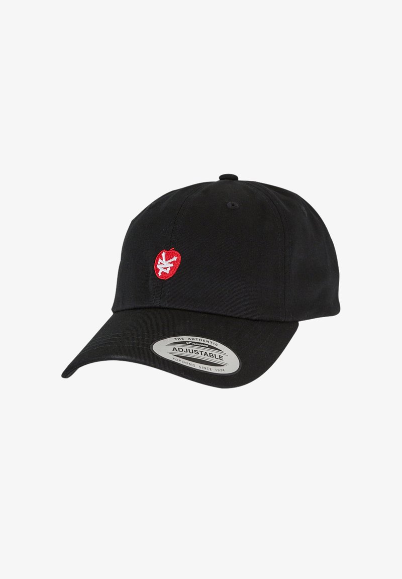 Must have musta must pakse mustaga pakse nutekla ka seal et must pakse pealkiri pakse punane tikand logo ees. Äär on kumer ja kangas on sile.