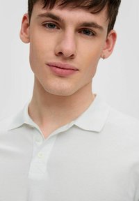 s.Oliver KURZARM BEQUEM KNOPFLEISTE 2ER PACK - Poloshirt - weiß