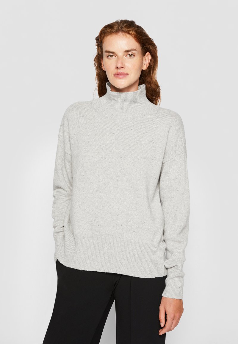 BOSS FAMINDI - Πουλόβερ - silver