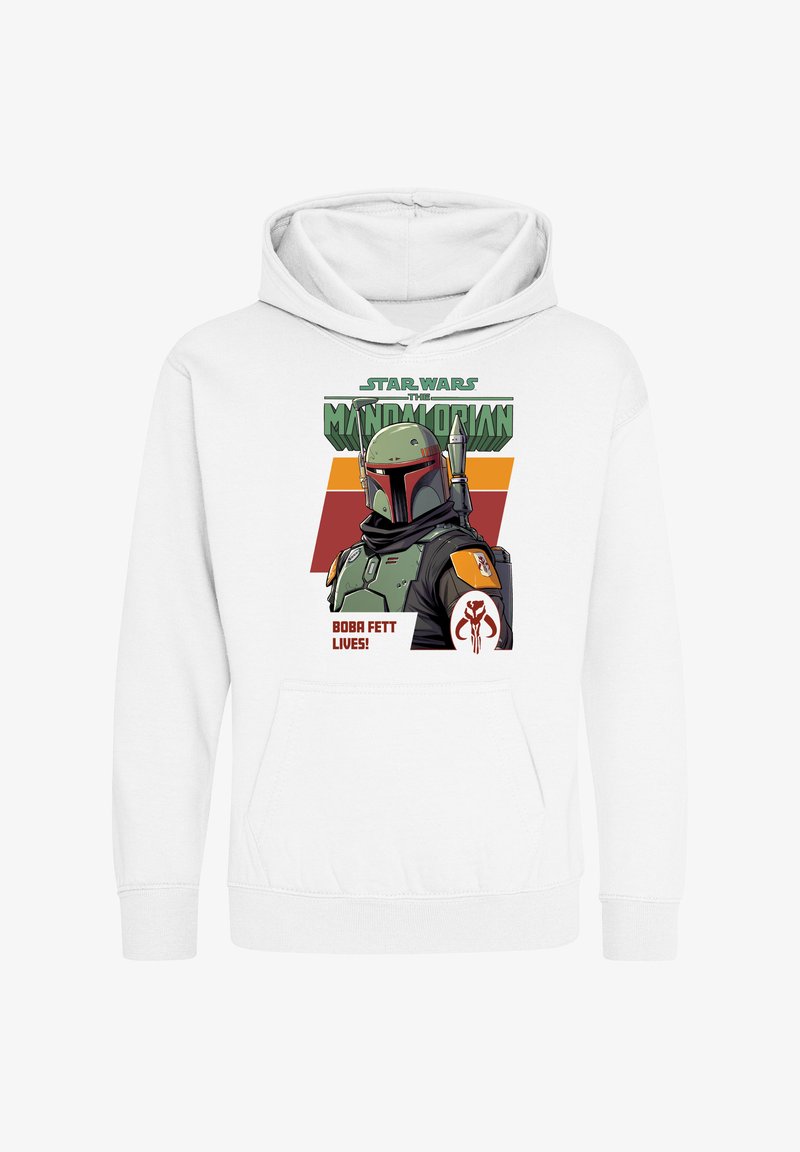 Star Wars STAR WARS THE MANDALORIAN FETT LIVES Hoodie white