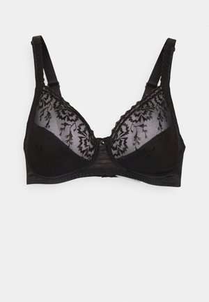 EVERY CURVE WIREFREE SUPPORT BRA - Triangel BH - black