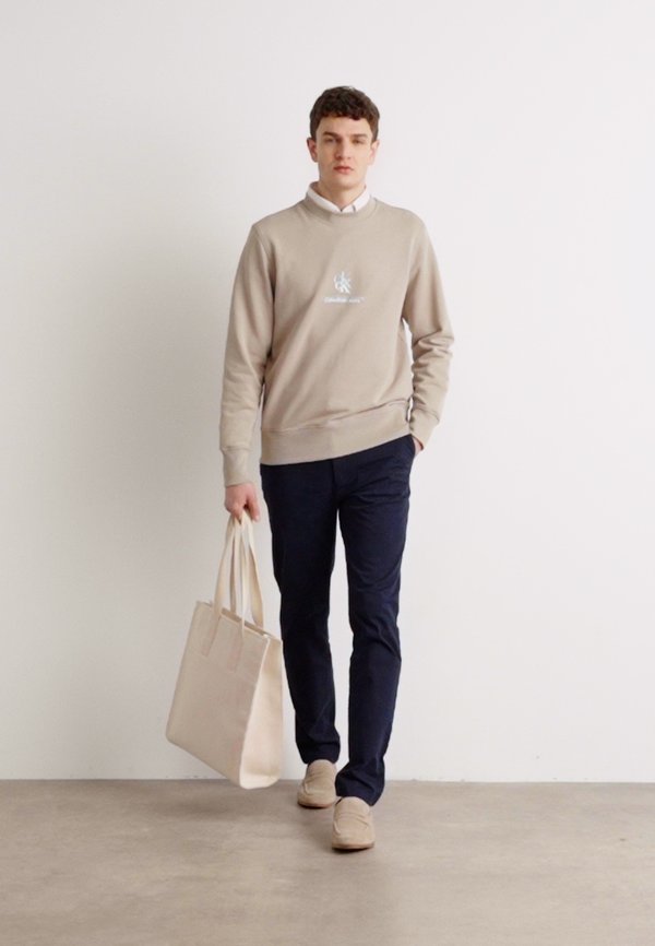 SHADOW LOGO CREW NECK - Sweatshirt - aluminum2