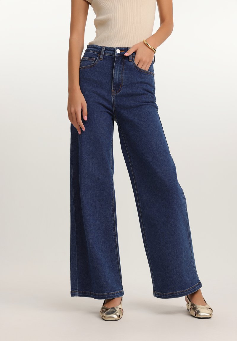 Anna Field - Flared jeans - blue wash, Forstørre