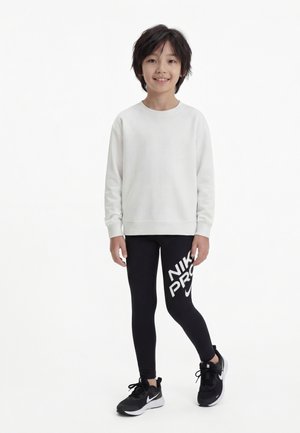 Nike Performance Leggings - Pantaloni - black/white