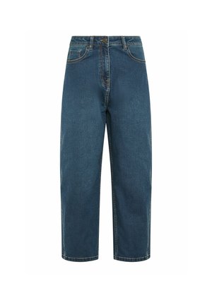 M&Co, WOMEN'S WIDE LEG JEANS - Vaqueros boyfriend - indigo