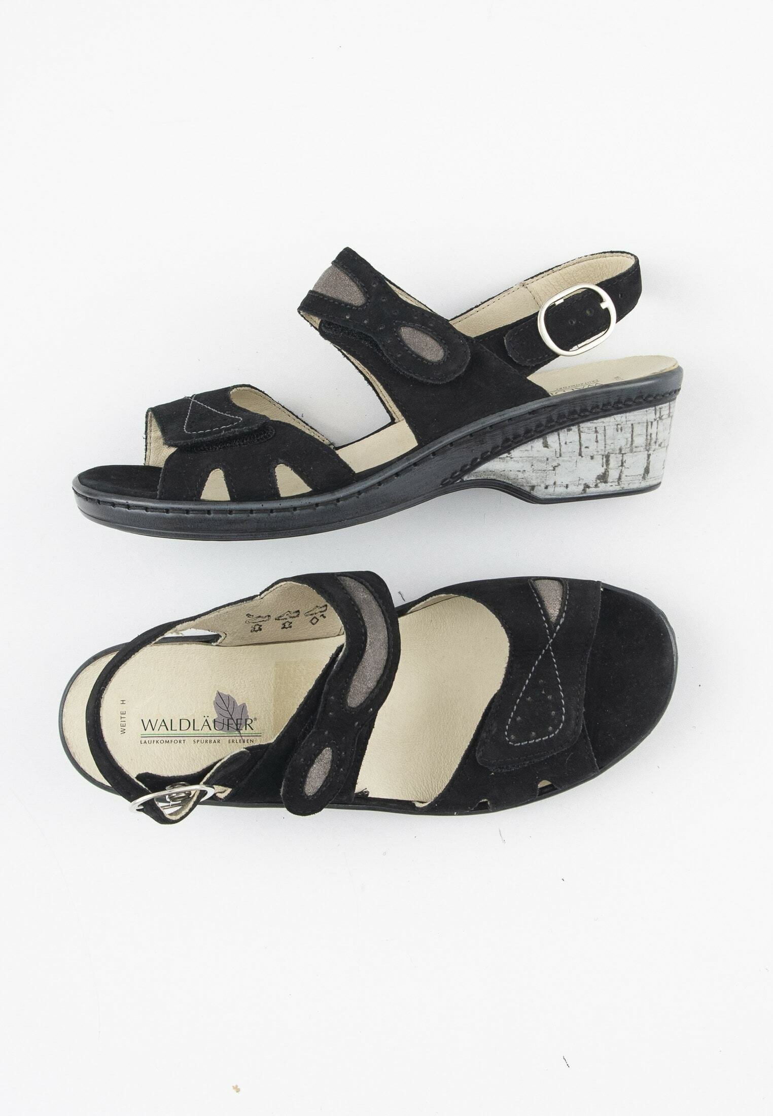 Waldläufer Sandalen - black/Zwart - Zalando.nl