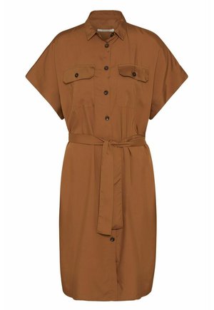 UTILITY  1/2  - Blusenkleid - burned almond