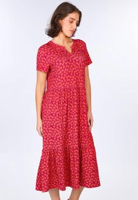 Deerberg IVIA FLOWER - Freizeitkleid - raspberry